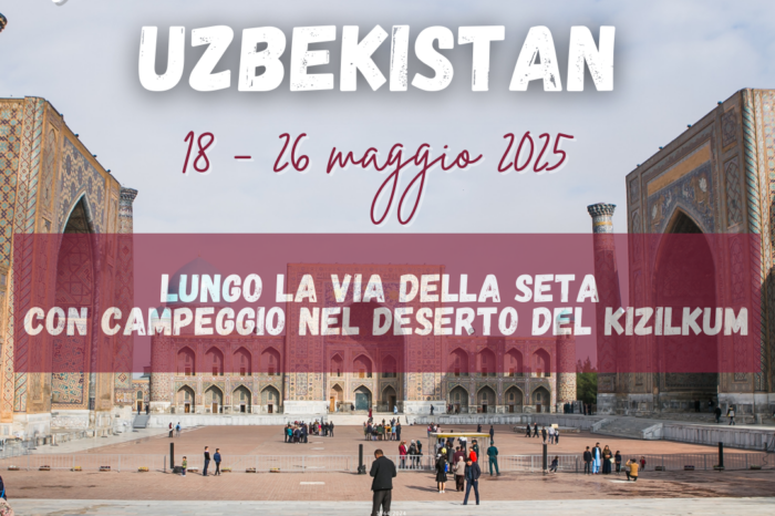 VIENI IN UZBEKISTAN CON ME – 18 MAG ’25